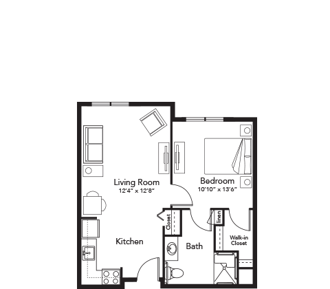 oak floor plan